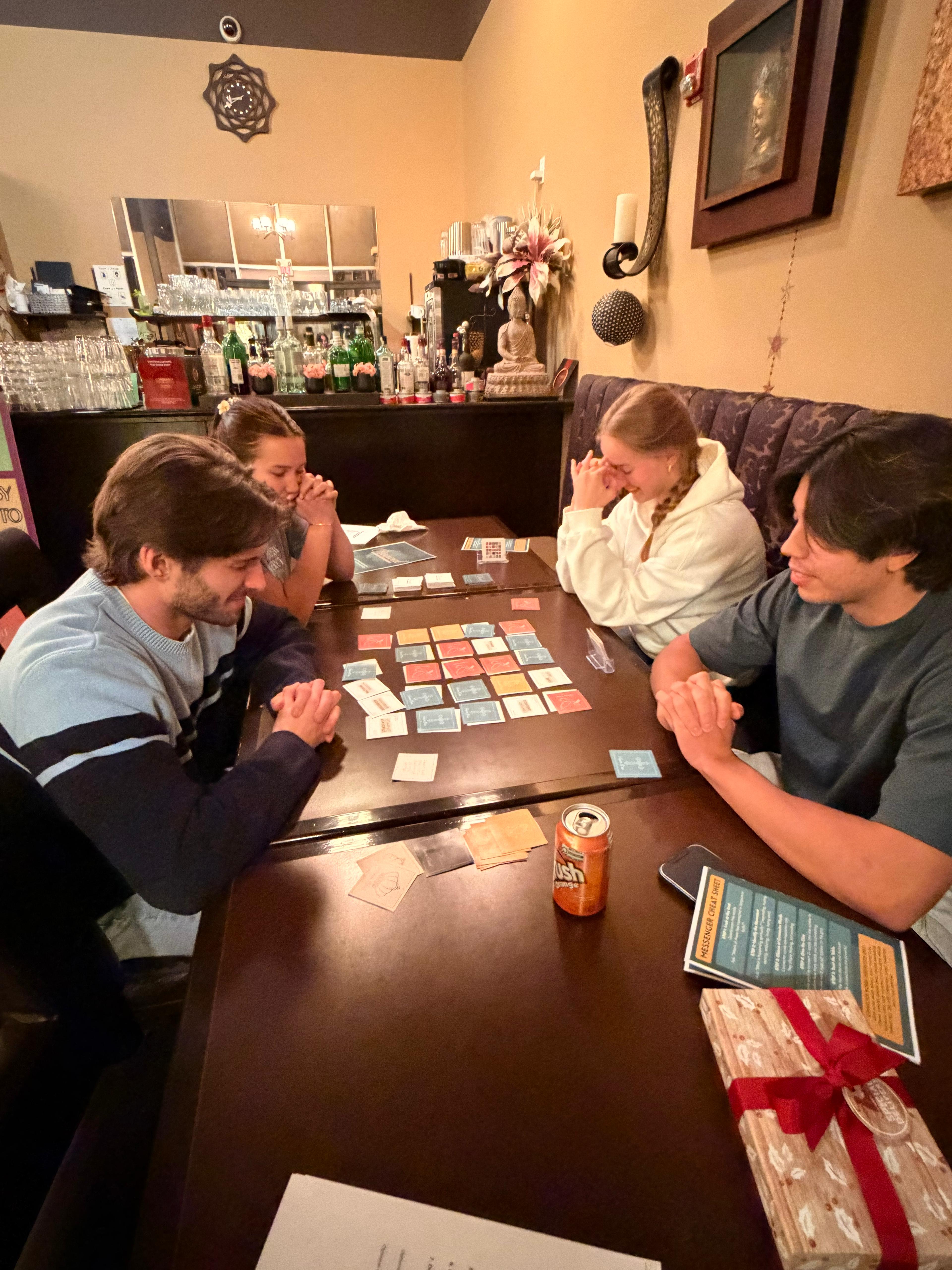 Revival gameplay at a community gathering